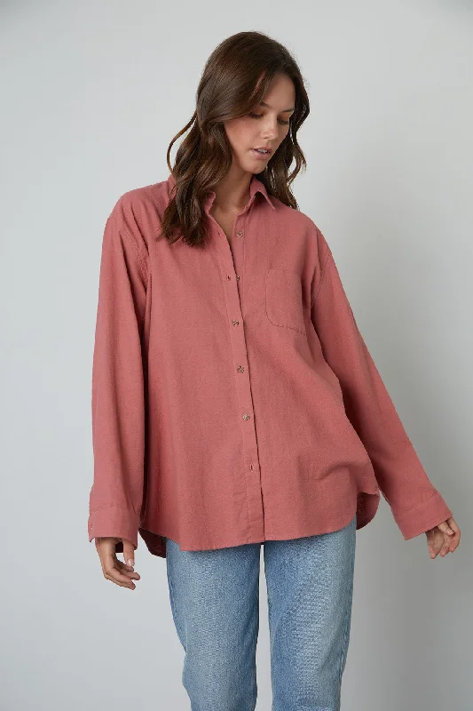 Hot Picks CHELSEY BUTTON-UP SHIRT