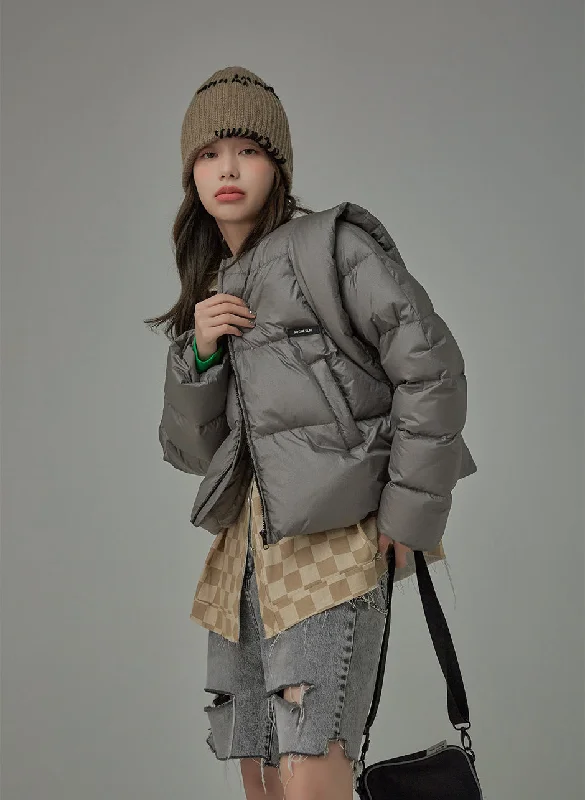 Comfortable Garments For Women Hidden Features Padded Jacket