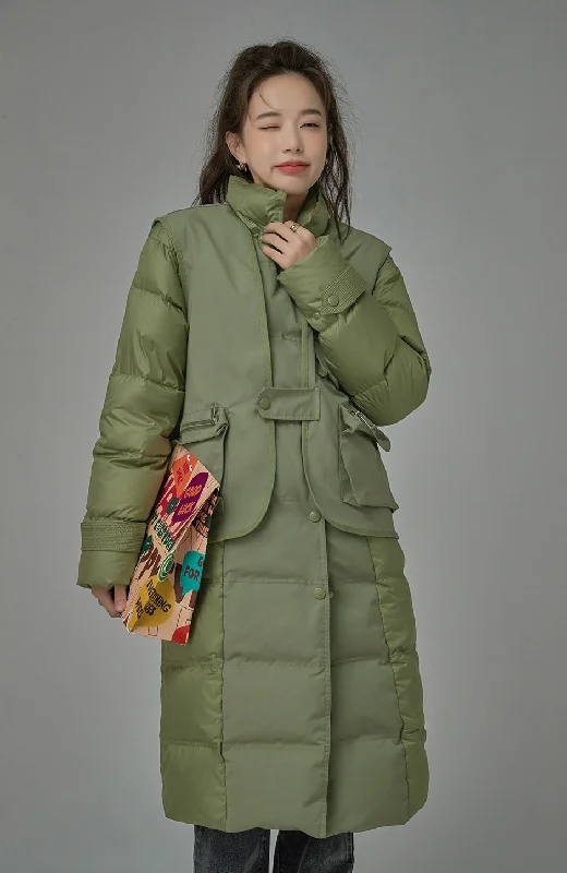 Casual Chic Clothing For Women Our Uniqueness Long Padded Coat