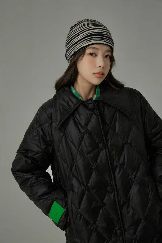 Affordable Women's Clothes The Power Of Silence Quilted Padded Jacket