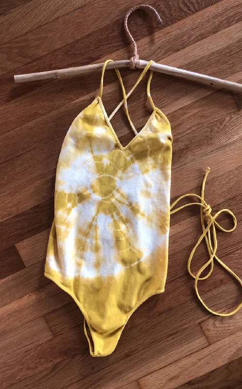 Tumeric Mandala Tie Dye