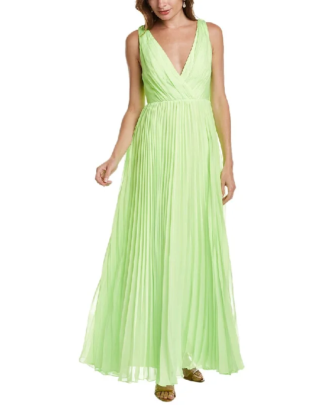 Women's Outerwear Apparel You'Ll Love Us Because ML Monique Lhuillier Chiffon Maxi Dress