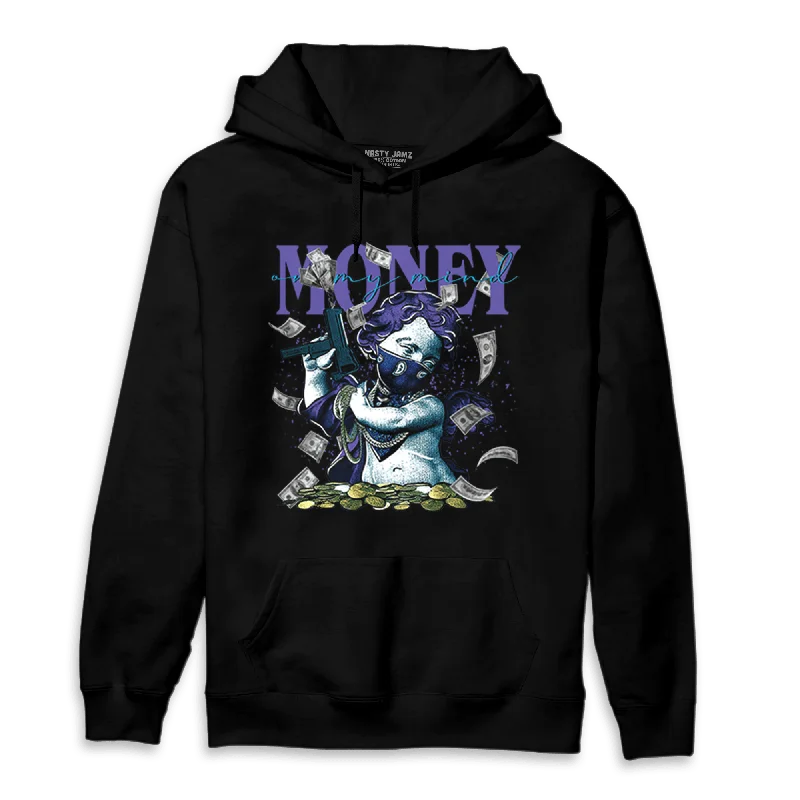 Casual Yet Sophisticated Unisex Fashion Buy More, Save More NastyJamz Aqua 6s Hoodie Match Money On My Mine Gang