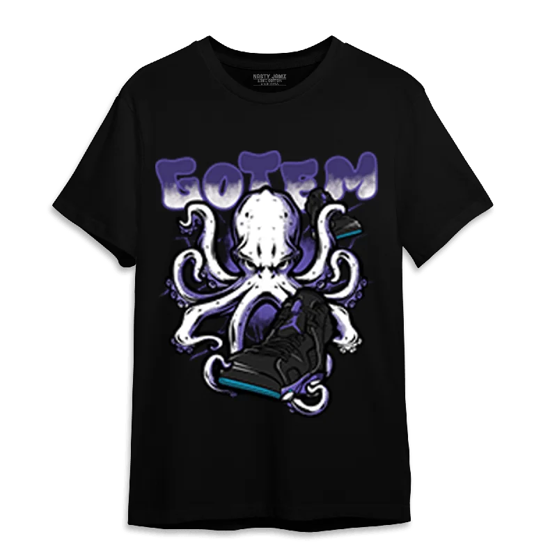 Minimalist Unisex Fashion Essentials Comfort Meets Fashion NastyJamz Aqua 6s T-Shirt Match Octopus Got Em