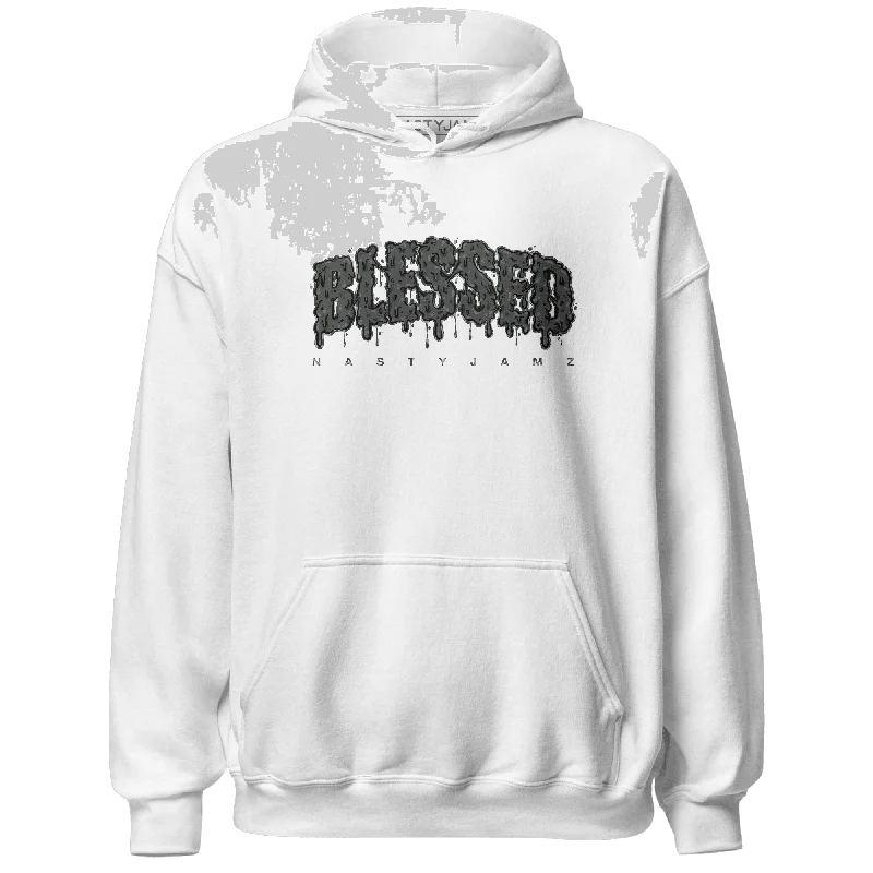 Unisex Casual Fashion Trends Urban Fashion NastyJamz Fear Pack 3s Hoodie Match Blessed Text