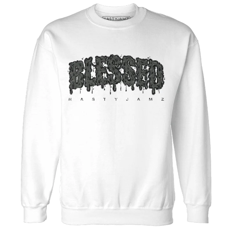 Stylish Unisex Outfit Ideas Flash Sale Now NastyJamz Fear Pack 3s Sweatshirt Match Blessed Text