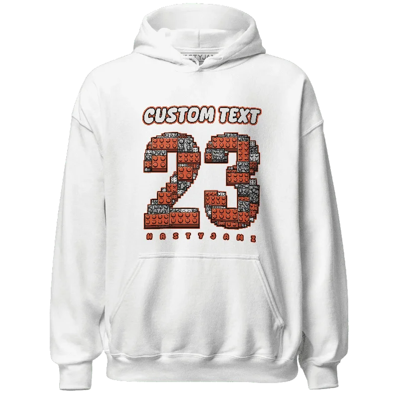 All-Season Unisex Clothing Collection Street Chic Discounts NastyJamz Georgia Peach 3s Hoodie Match Number 23 Custom Text