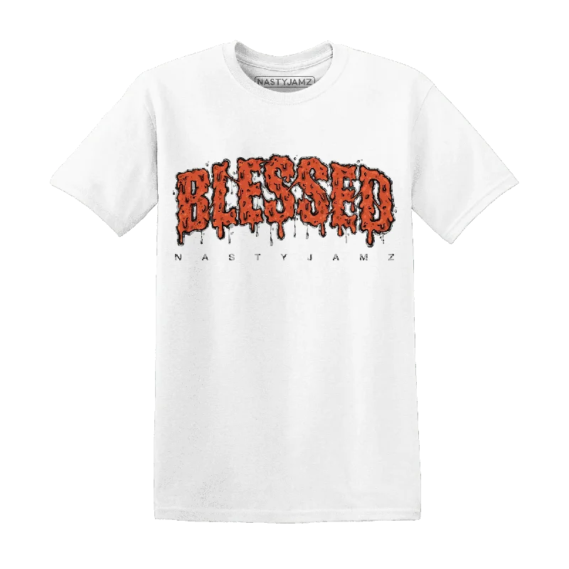 Sleek And Comfortable Unisex Wear Flash Sales NastyJamz Georgia Peach 3s T-Shirt Match Blessed Text