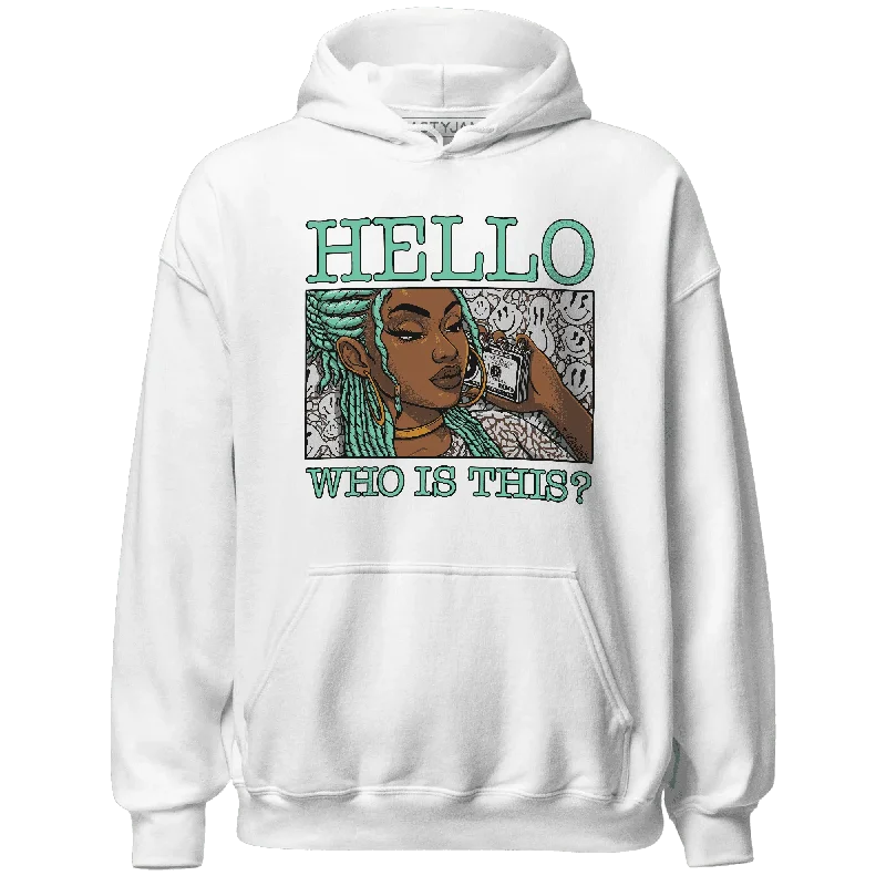 Comfortable And Stylish Unisex Outfits The Good Stuff NastyJamz Green Glow 3s Hoodie Match Hello Girl