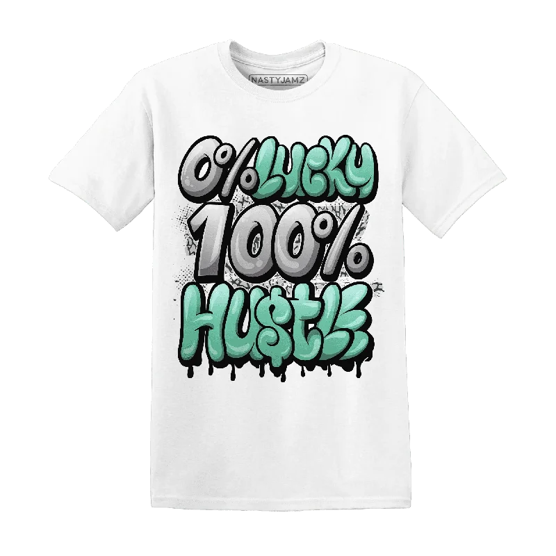 Minimalist Unisex Fashion Essentials Modish Fashion Discounts NastyJamz Green Glow 3s T-Shirt Match Lucky Hustle