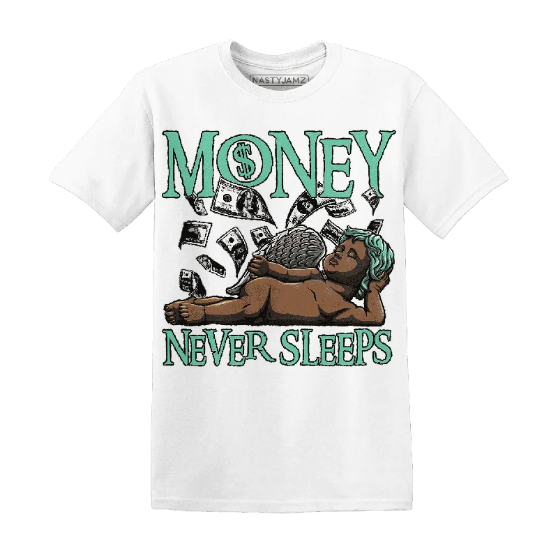 All-Season Unisex Clothing Collection Exclusive Sale NastyJamz Green Glow 3s T-Shirt Match Money Never Sleeps