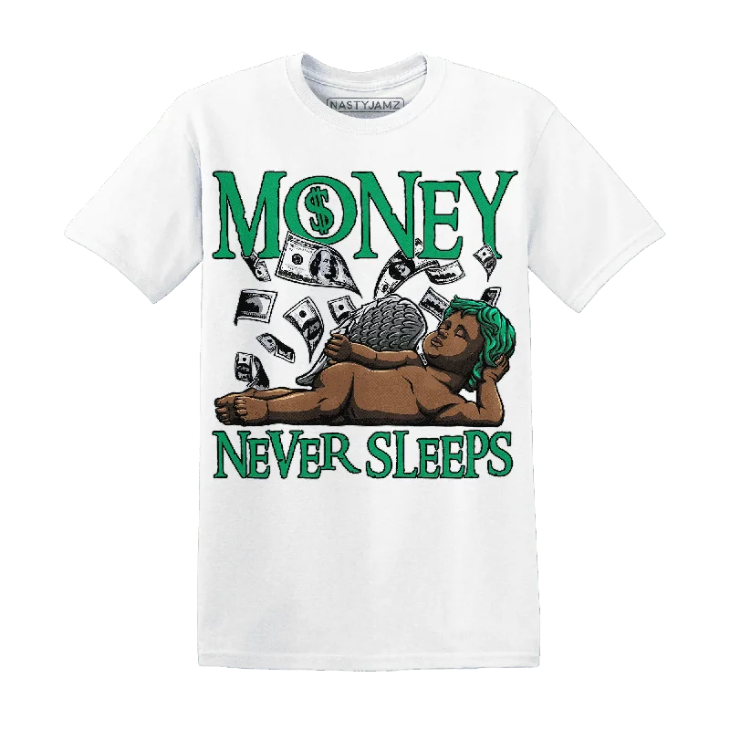 Urban-Inspired Unisex Fashion Trends Trend Leading Collection NastyJamz Lucky Green 5s T-Shirt Match Money Never Sleeps