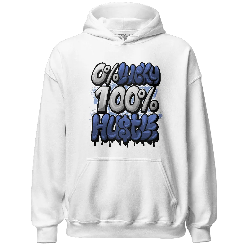 Sleek And Comfortable Unisex Wear Smart Casual Deals NastyJamz Midnight Navy 5s Hoodie Match Lucky Hustle