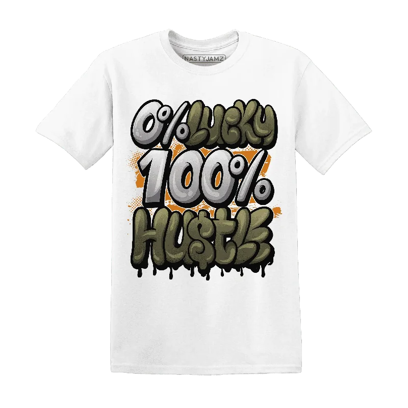 Gender-Neutral Clothing Styles Seasonal Fashion NastyJamz Olive 5s T-Shirt Match Lucky Hustle