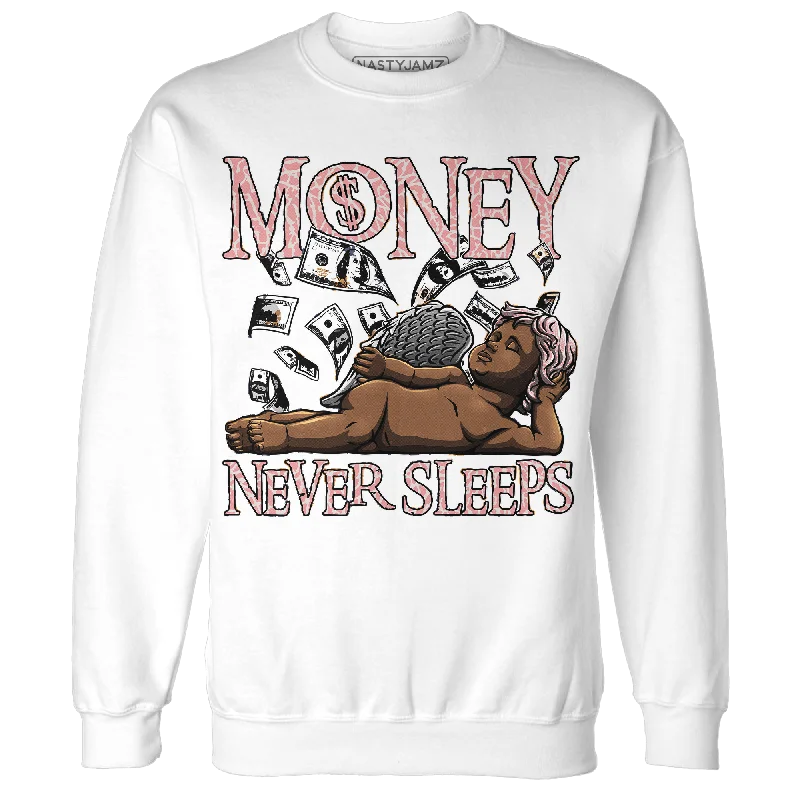 Versatile And Stylish Unisex Apparel Fashion Frontiers NastyJamz Red Stardust 3s Sweatshirt Match Money Never Sleeps