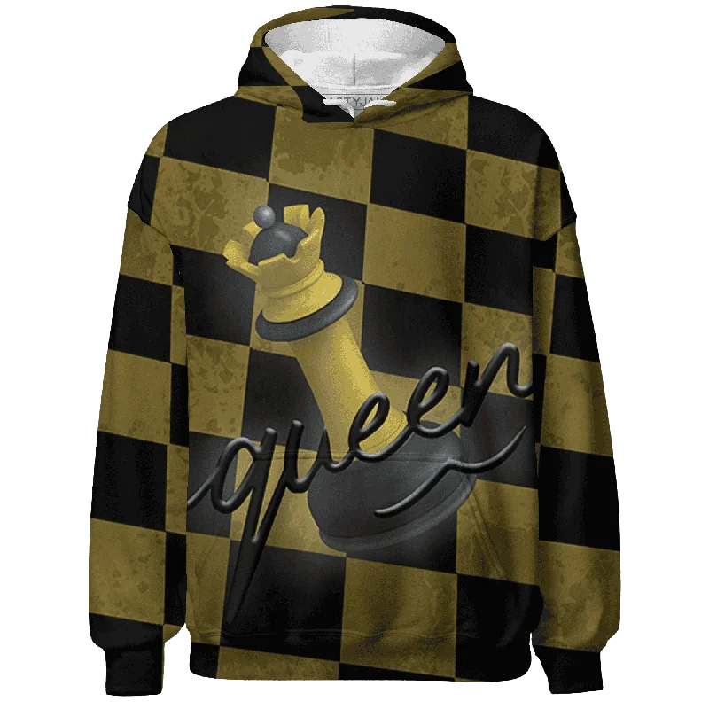 Functional And Stylish Unisex Outerwear Exclusive Sale NastyJamz Thunder 4s Hoodie Match Black Queen All-Over Print