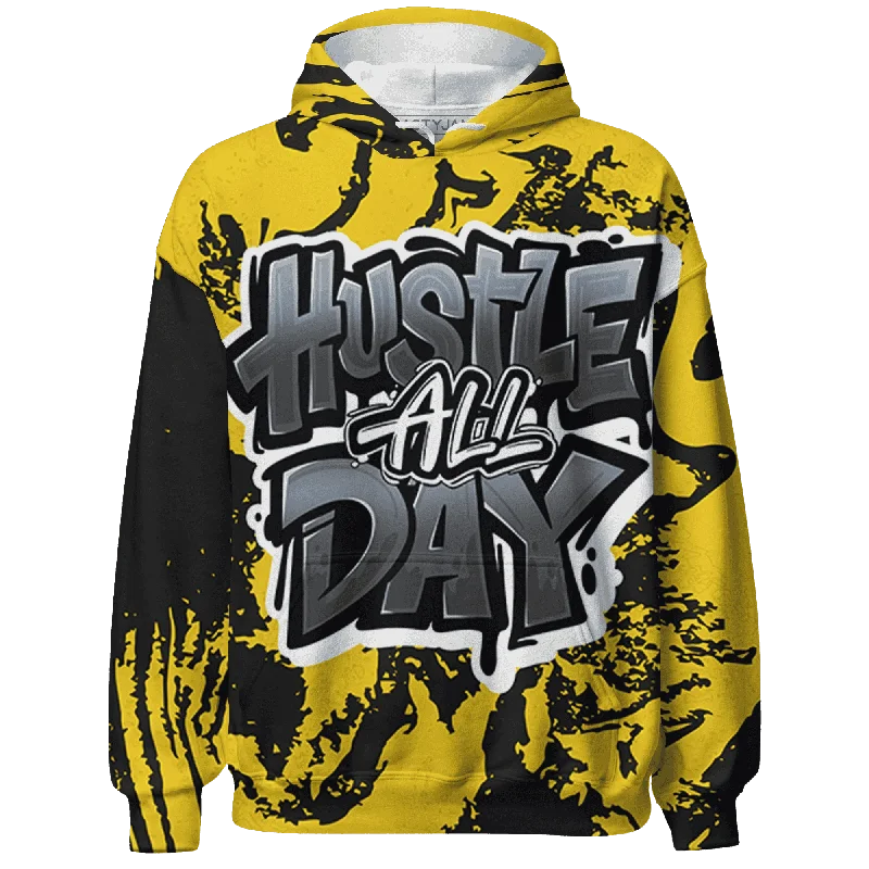 Oversized And Relaxed Unisex Fashion Unleash Your Trendy Side NastyJamz Thunder 4s Hoodie Match Hustle All Day All-Over Print