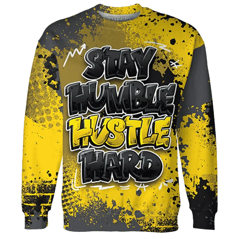 Versatile Unisex Layering Pieces Budget-Friendly Fashion NastyJamz Thunder 4s Sweatshirt Match Stay Humble Hustle Hard All-Over Print