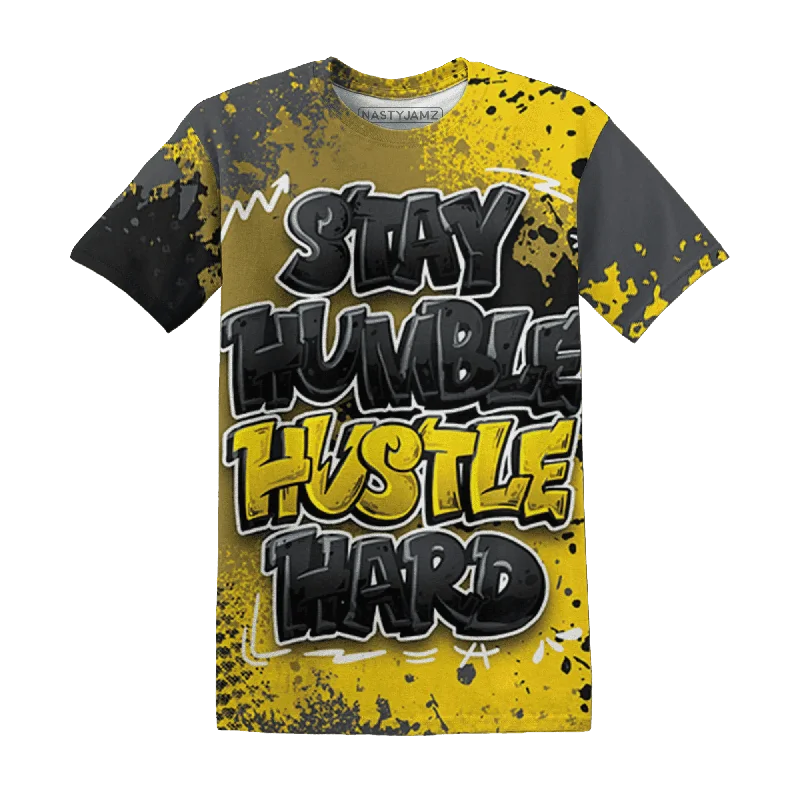 Sustainable And Ethical Unisex Clothing Limited Stock NastyJamz Thunder 4s T-Shirt Match Stay Humble Hustle Hard All-Over Print