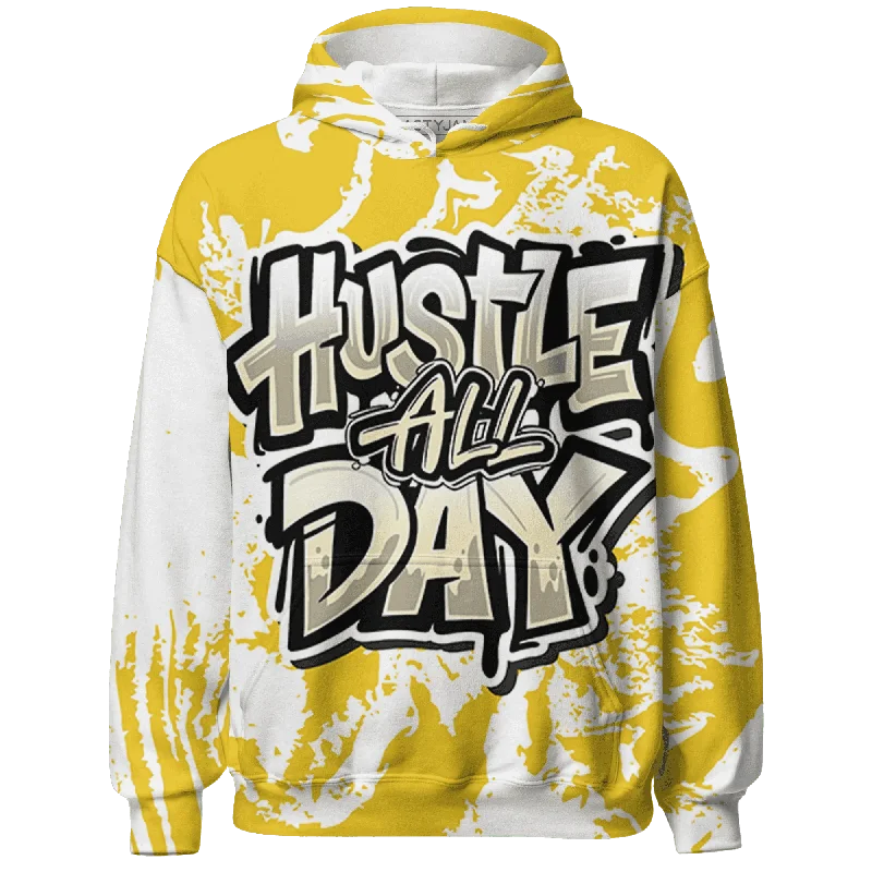 Gender-Neutral Clothing Styles Trendy Women'S Wear Collection NastyJamz Vivid Sulfur 4s Hoodie Match Hustle All Day All-Over Print