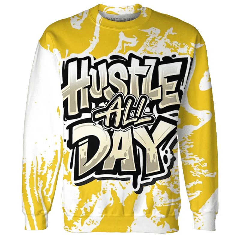 Versatile Unisex Layering Pieces Luxury Casual Deals NastyJamz Vivid Sulfur 4s Sweatshirt Match Hustle All Day All-Over Print