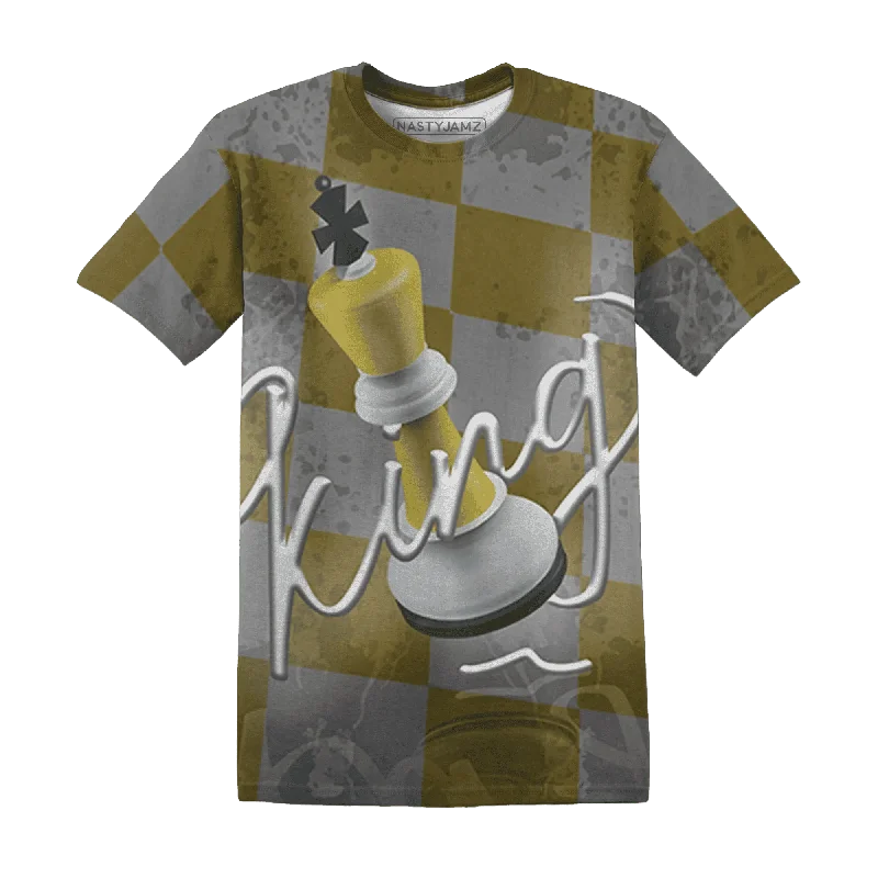 Fashion-Forward Gender-Neutral Outfit Ideas Fashion Forward Femininity NastyJamz Vivid Sulfur 4s T-Shirt Match Black King All-Over Print