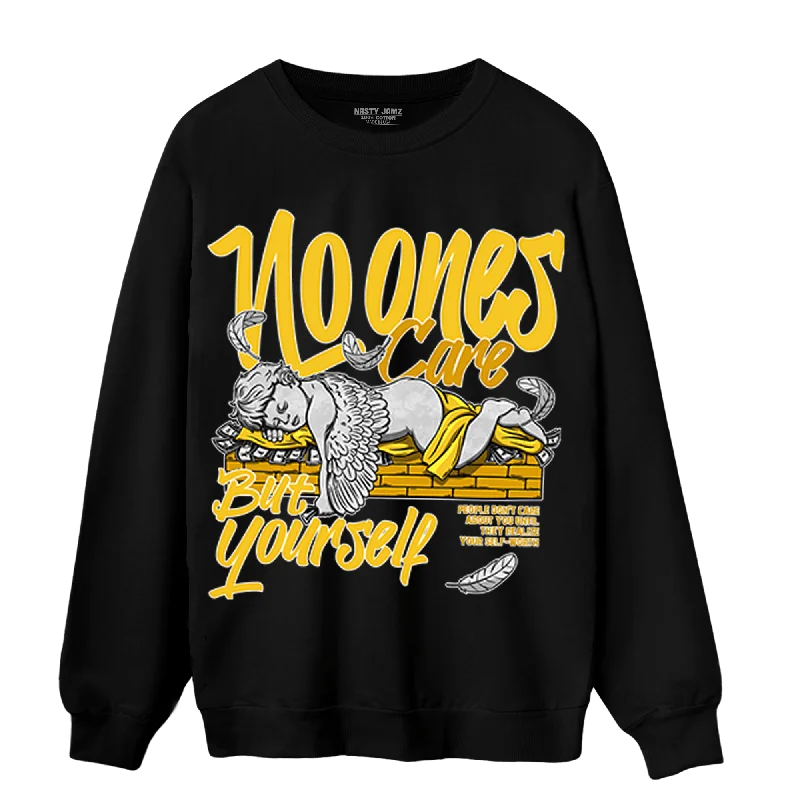 Sleek And Comfortable Unisex Wear Low Price Special NastyJamz Yellow Ochre 6s Sweatshirt Match No Ones Care