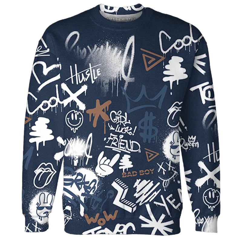 Chic And Contemporary Unisex Clothing Choices Trendy Threads NastyJamz AM 1 86 Jackie RBS Hoodie Match Graffiti King All-Over Print