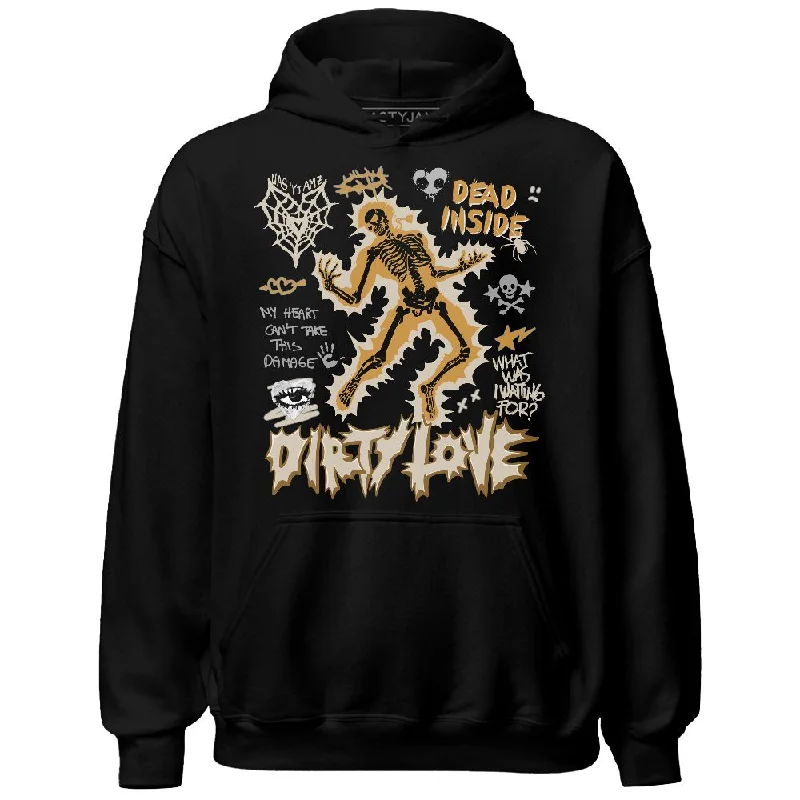 Comfortable And Stylish Unisex Outfits Vintage Style Deals AM 1 SC Bronze NastyJamz Hoodie Match Dirty Love Skull