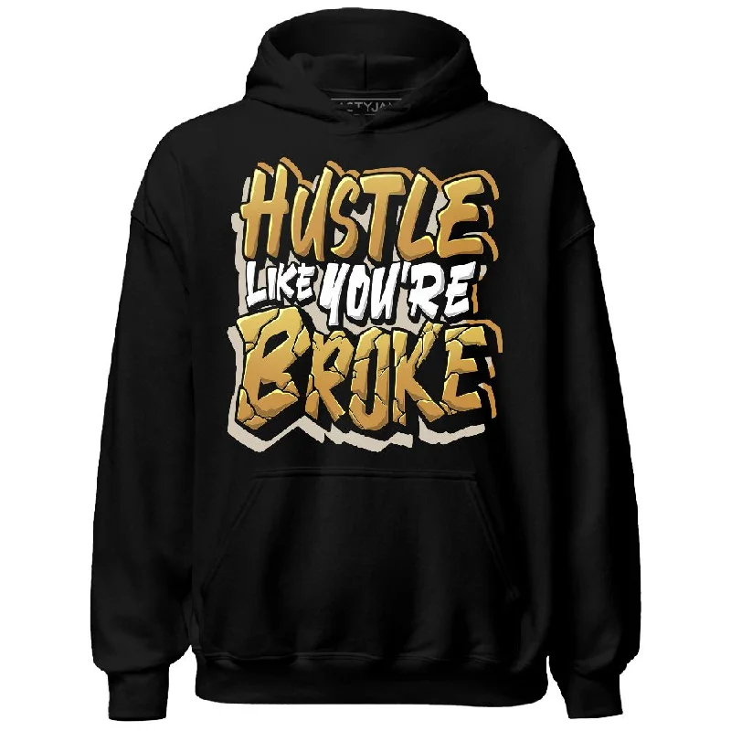 Sustainable Gender-Neutral Apparel Bid Farewell To The Old Season AM 1 SC Bronze NastyJamz Hoodie Match Hustle Like Broke