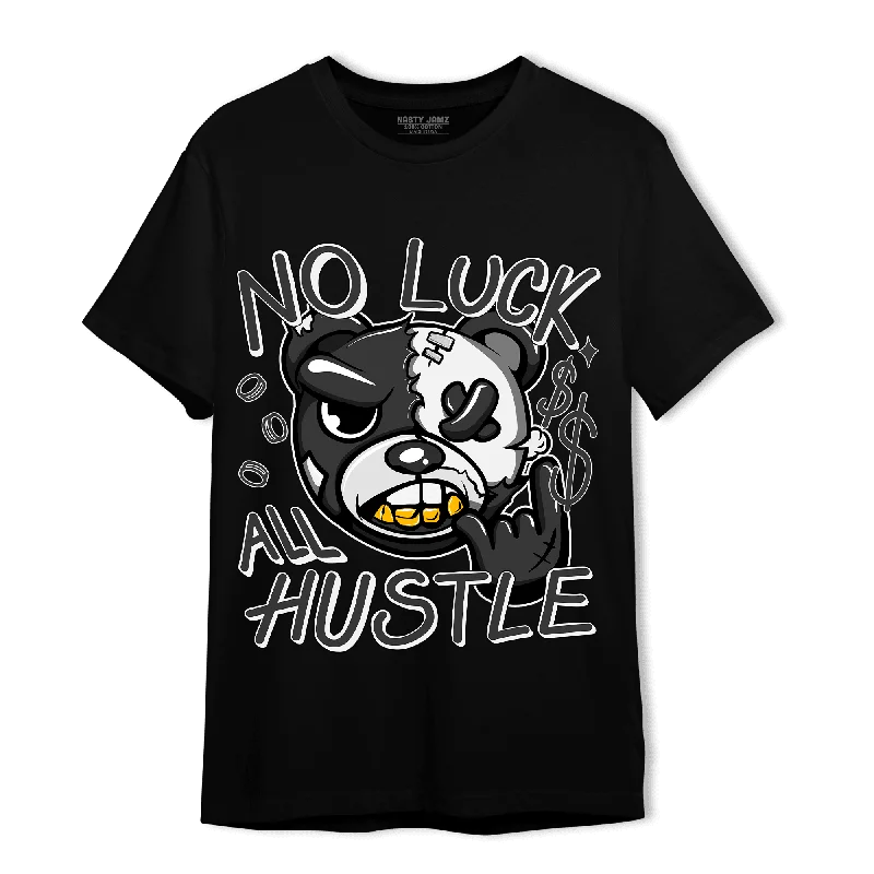 Fashion-Forward Gender-Neutral Outerwear Exclusive Discounts NastyJamz Black White 14s T-Shirt Match All Hustle