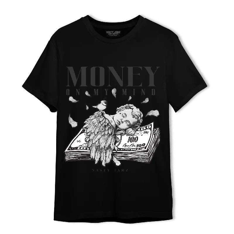 Classic Unisex Fashion Looks Unbeatable Deals NastyJamz Black White 14s T-Shirt Match Money On My Mind Angel