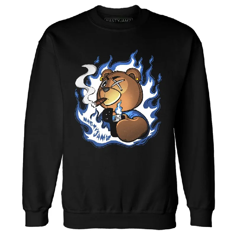 Breathable And Lightweight Unisex Wear Chic & Cozy Collection Blueberry 12s NastyJamz Sweatshirt Match BER Burn Fear