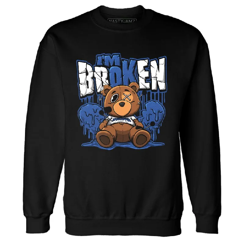 Stylish Unisex Outfit Ideas Embrace New Fashion Blueberry 12s NastyJamz Sweatshirt Match Im Broken BER