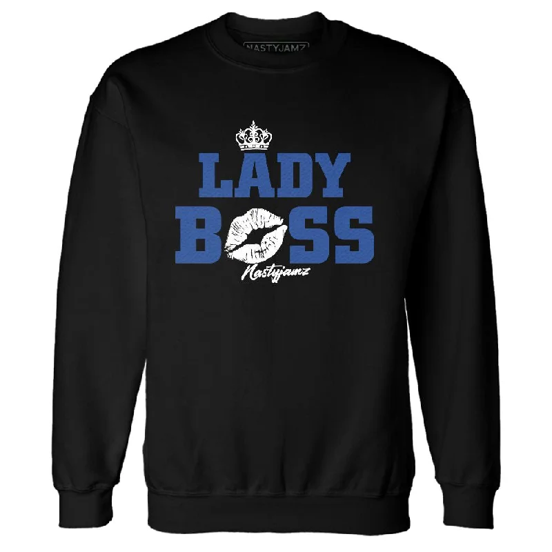 Relaxed-Fit Unisex Clothing Options Polished Style Deals Blueberry 12s NastyJamz Sweatshirt Match Lady Boss