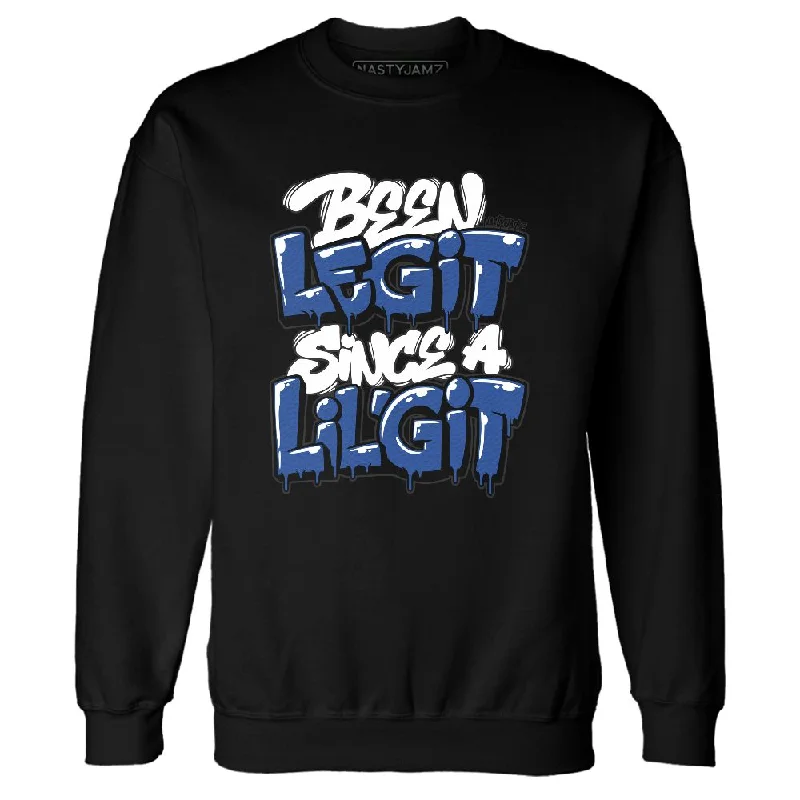 Functional And Stylish Unisex Wear Huge Discounts This Week Blueberry 12s NastyJamz Sweatshirt Match Legit Git