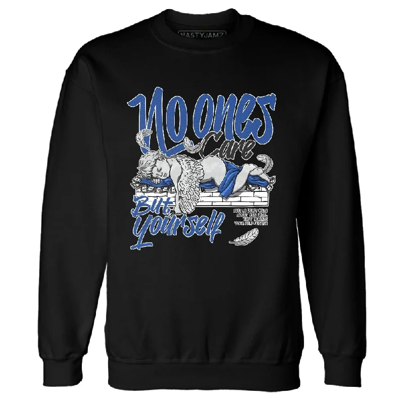 Fashion-Forward Unisex Apparel Don't Miss Out Blueberry 12s NastyJamz Sweatshirt Match No Ones Care