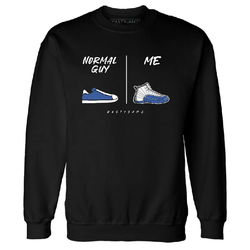 Urban Unisex Fashion Outfits Cozy Comfort Style Sale Blueberry 12s NastyJamz Sweatshirt Match Normal Guy Shoe