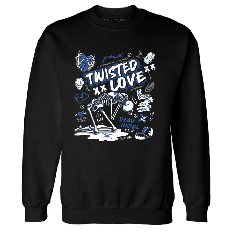 Trendy Unisex Cool Prices Blueberry 12s NastyJamz Sweatshirt Match Twisted Love