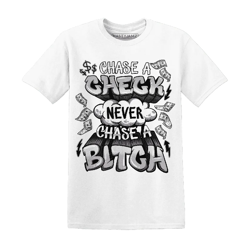 Classic And Timeless Unisex Style Playful Fashion Offers NastyJamz Cement Grey 3s T-Shirt Match  Chase A Check