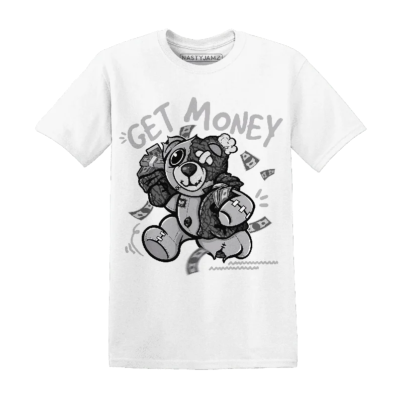 Modern Unisex Clothing For Any Occasion Top Brand Discounts NastyJamz Cement Grey 3s T-Shirt Match  Get Money BER