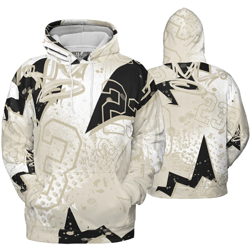 Urban Unisex Fashion Outfits Luxury Fashion Discounts NastyJamz Gratitude 11s Hoodie Match 23 King Zigzag All-Over Print