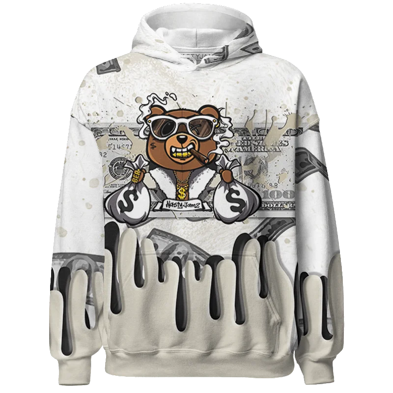 Gender-Neutral Trendy Clothing Styles Best Deals Of The Season NastyJamz Gratitude 11s Hoodie Match BER Dollar All-Over Print