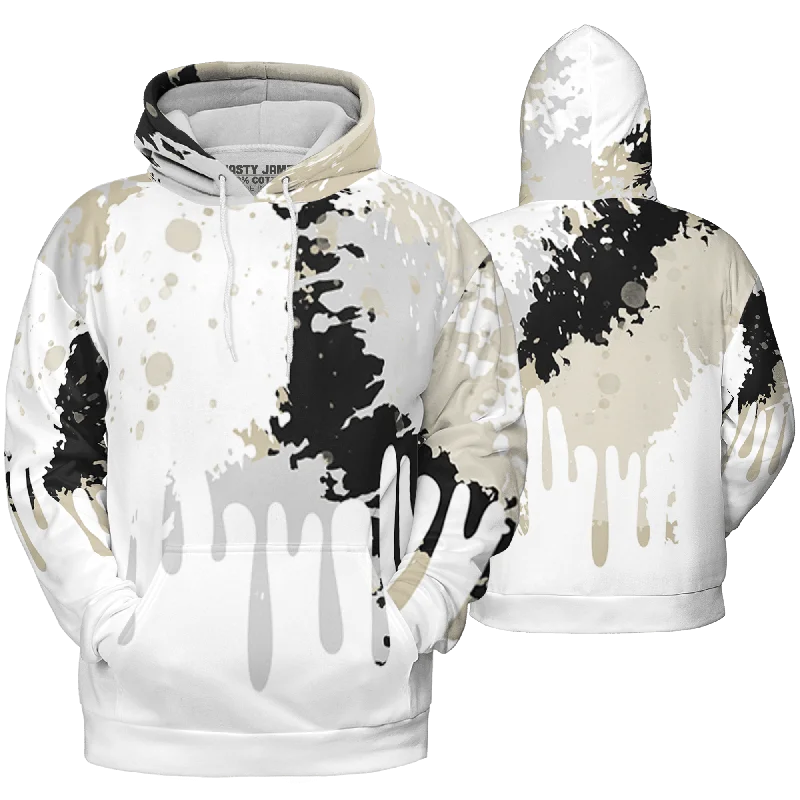 Gender-Neutral Clothing Styles Luxury Fashion NastyJamz Gratitude 11s Hoodie Match Colorful Art All-Over Print