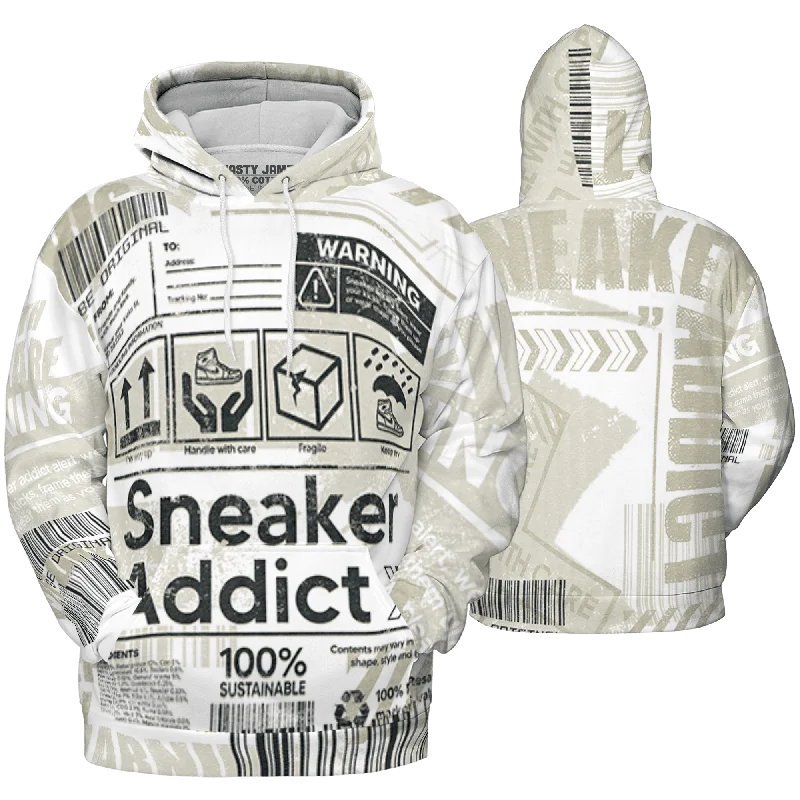 Versatile And Stylish Unisex Apparel Day-To-Night Styles NastyJamz Gratitude 11s Hoodie Match Sneaker Addict Warning All-Over Print