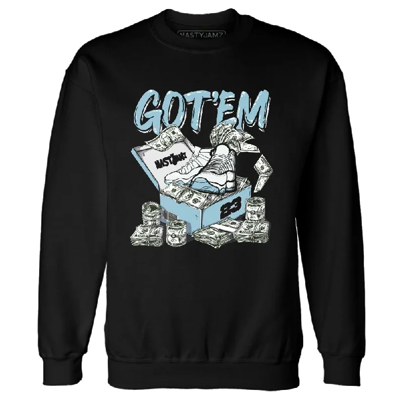 Gender-Neutral Clothing Styles Premium Fashion Legend Blue 11s NastyJamz Sweatshirt Match Dollar Sneaker Box