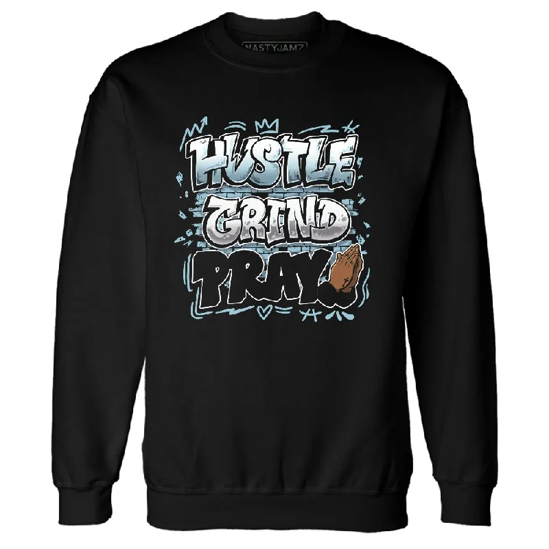 Casual And Trendy Unisex Fashion Staples Limited-Time Offer Legend Blue 11s NastyJamz Sweatshirt Match Hustle Grind Pray