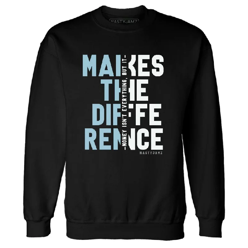 Functional And Stylish Unisex Wear Evening Elegance Legend Blue 11s NastyJamz Sweatshirt Match Money Makes Difference