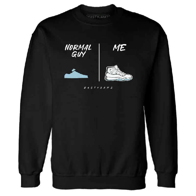 Comfortable Unisex Streetwear Chic & Modern Sales Legend Blue 11s NastyJamz Sweatshirt Match Normal Guy Shoe