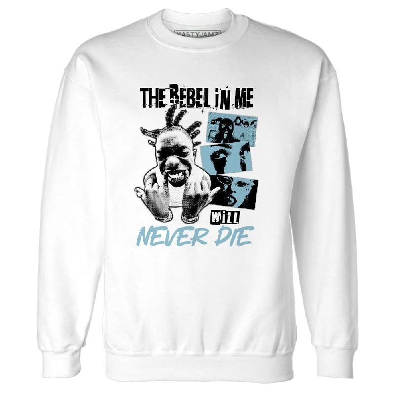 Trendy Unisex Streetwear Fashion Bold Fashion Sales Legend Blue 11s NastyJamz Sweatshirt Match Rebel In Me